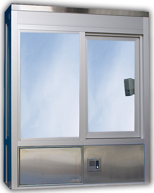 602 Operable Window with Service Drawer & Speaker